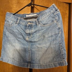 Denim Mini Skirt